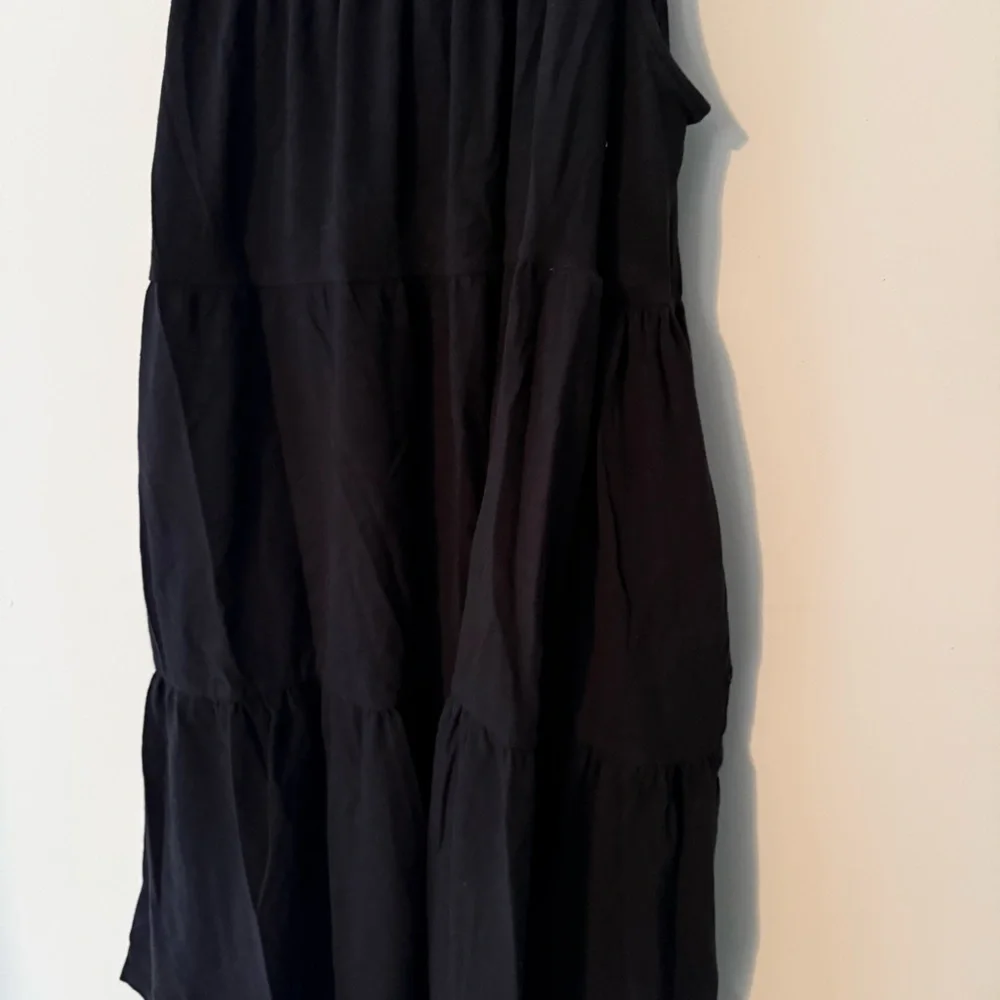 Tiered Knit Braided Trim Dress - Picture 2 of 6